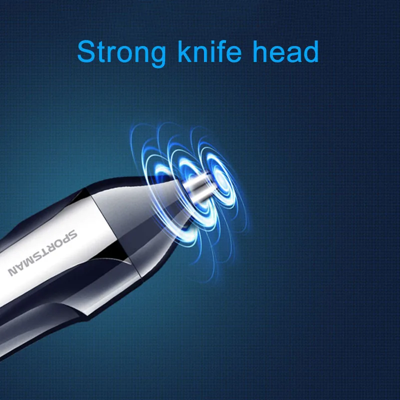 

Nose Ear Hair Trimmer 5 in 1 Beard Trimmer Shaver Electric Razor Waterproof Eyebrow Grooming Kit SSwell
