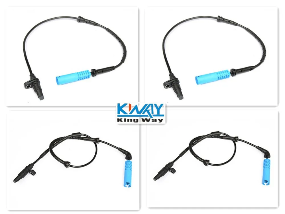 ABS WHEEL SPEED SENSOR FRONT REAR LEFT RIGHT FOR BMW X5 E53 4PCS ONE