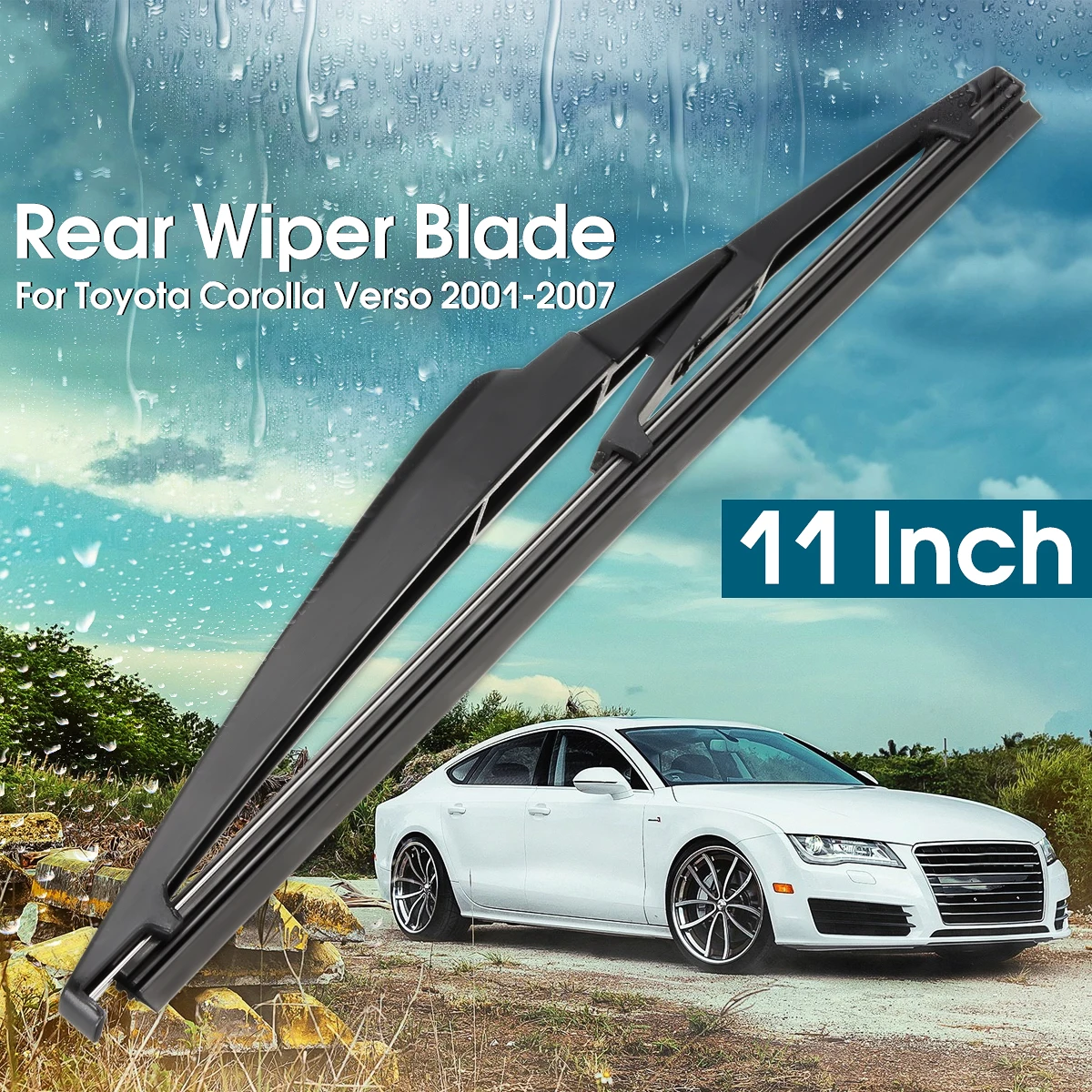 11 inch 283mm Rear Window Windscreen Wiper Blade For Toyota Corolla Verso 2001 2002 2003 2004 2005 2006 2007 Car Styling 11 inch 283mm Rear Window Windscreen Wiper Blade For Toyota Corolla Verso 2001 2002 2003 2004 2005 2006 2007 Car Styling