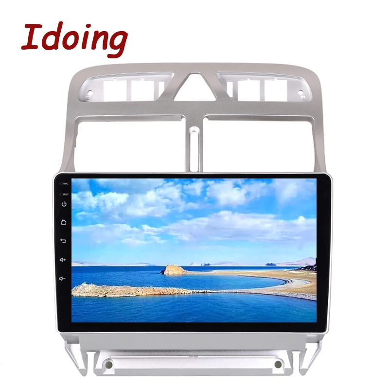 Excellent Idoing 9" Car Android 9.0 Radio Player For Peugeot 307 307CC 307SW 2002-2013 PX5 4G+64G Octa Core GPS Navigation TDA7850 no 2din 2