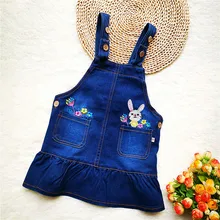 Новинка; детский джинсовый комбинезон; детские комбинезоны; джинсовые штаны; повседневные джинсы для девочек; брюки для малышей с рисунком; джинсовая юбка