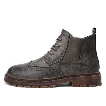 

Men's leather hiking shoes waterproof shoes men's outdoor high quality sports hiking shoes men's autumn and winter hiking shoes