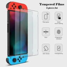 2 шт. геймпад пленка для консоль nintendo закаленное стекло экран протектор Защитная пленка крышка для nintendo Switch NS аксессуары