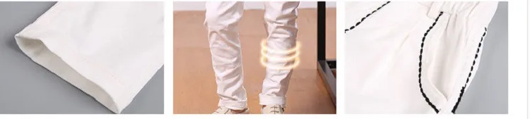 ActhInK/новые детские весенние белые брюки с карманами для мальчиков, брендовые Детские осенние хлопковые повседневные длинные штаны в английском стиле YC169