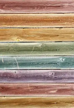 

5X7ft Thin fabric computer Printed photography background wood floor photo backdrop for Studio Floor-154