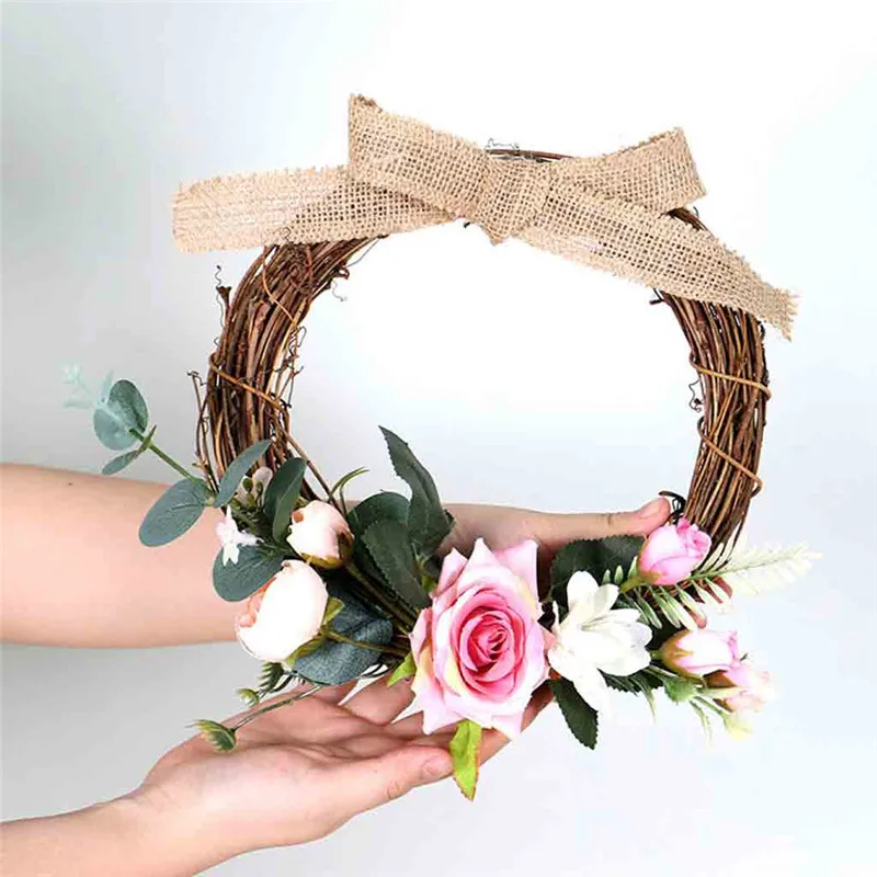 

Artificial Flowers Fake Green Simulation Artificial Potted Plant Ornament Home Decor Green Plant Garland Home Office Decor