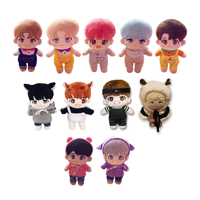 

SGDOLL Kpop Doll JIMIN Suga RM J HOPE Jungkook V JIN Plush Toy Stuffed Doll Fans Gift New Stuffed Animals Collection 2019