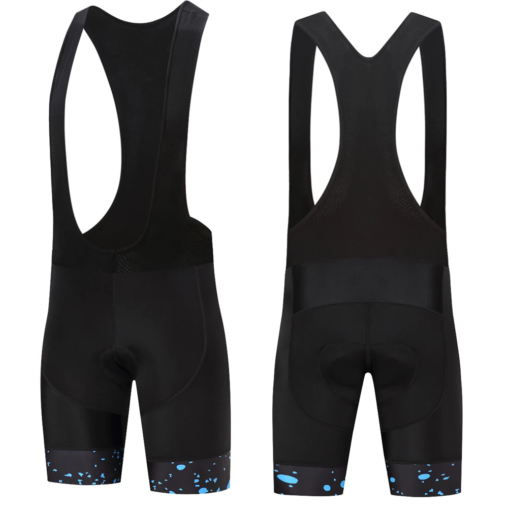 FUALRNY Saxon 100 Lycra Cycling Bib Shorts Summer Coolmax 9D Gel Pad