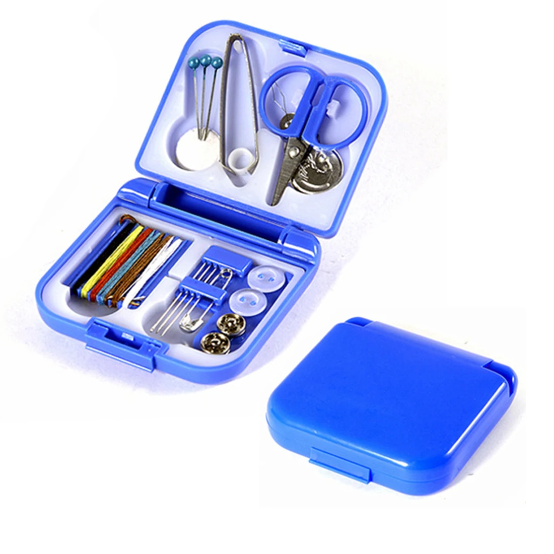 Needle Threads Sewing Kits with box Random Color Portable Travel Sewing