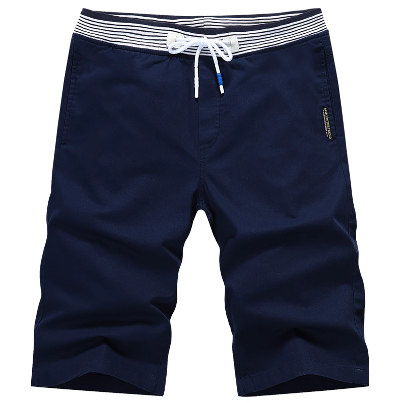 Летние мужские новые хлопковые мужские шорты кэжуал бизнес свободные прямые спортивные шорты Азиатский M-4XL 5 цветов шорты