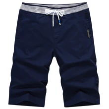 Летние мужские новые хлопковые мужские шорты кэжуал бизнес свободные прямые спортивные шорты Азиатский M-4XL 5 цветов шорты