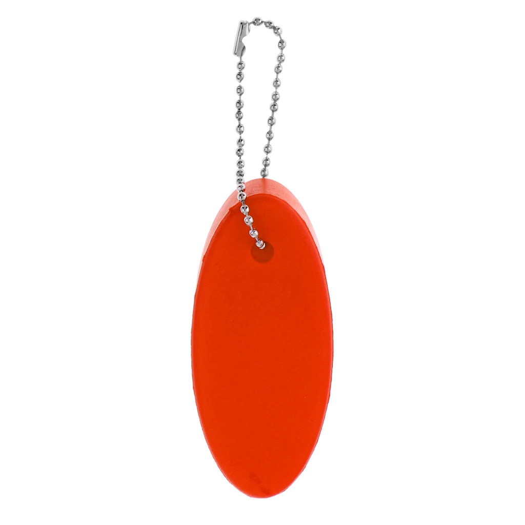 Portable Floating Keychain Keyring Buoyant Float for Yachting Marine Boating Water Sports 6 Colors Random