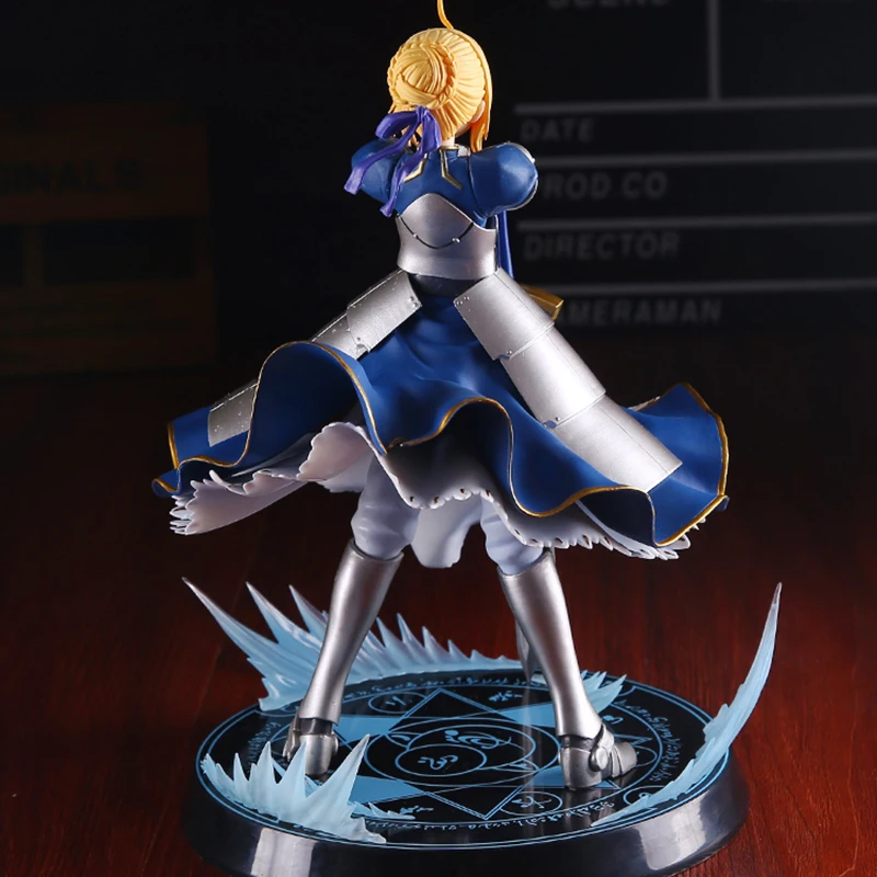 23 см аниме фигурка Fate stay night Ubw Zero Saber Knight Girl Arthur PVC экшн коллекционная игрушка кукла