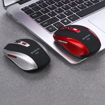 

Mouse pad-3.0 Wireless Optical Bluetooth Mouse 1600 DPI Gaming Mice For Laptop Notebook