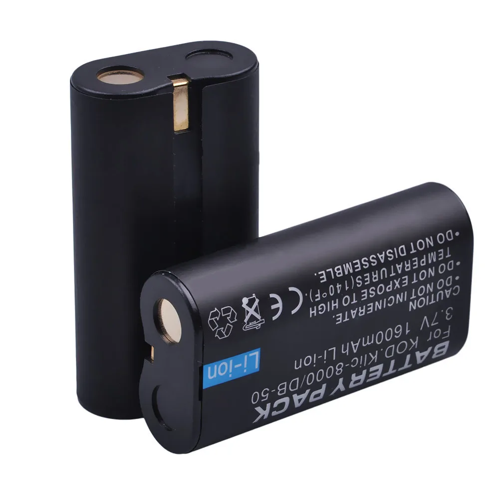 DuraPro KLIC 8000 литий ионный аккумулятор 3 7 в 1600 мАч для цифровых камер KODAK Z612 Z712 Z812 IS