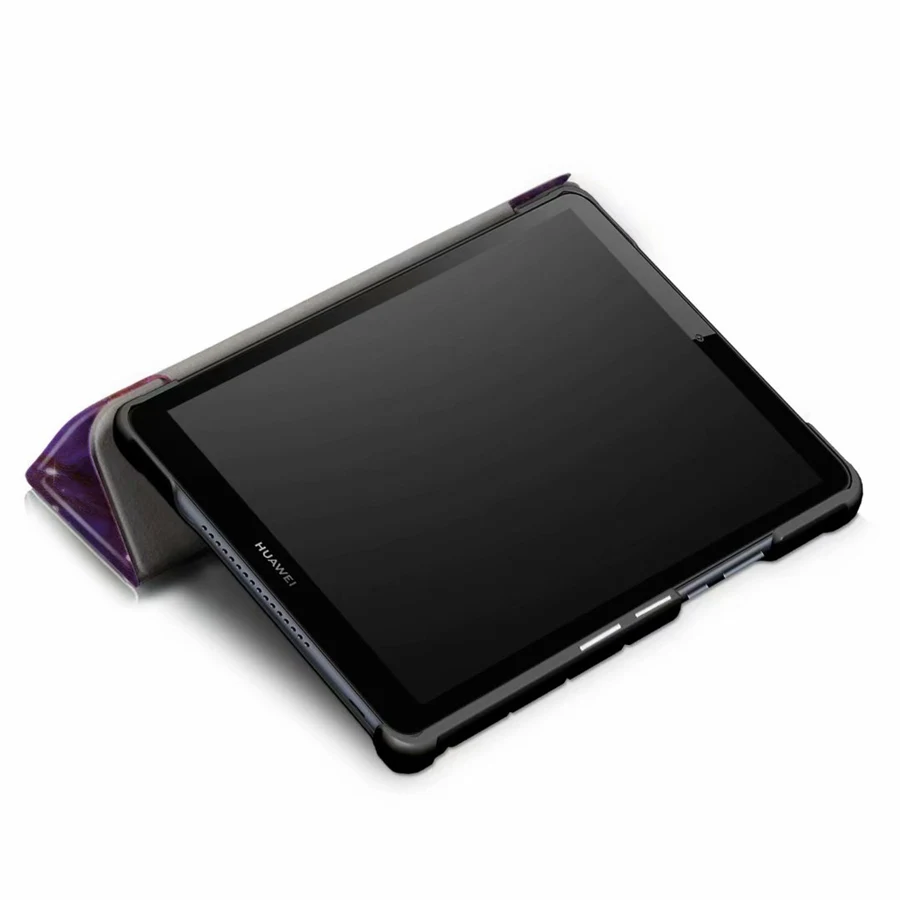 Slim Flip PU Leather Case For Huawei MediaPad M5 lite 8 JDN2-W09/AL00 8.0 inch smart cover for huawei m5 lite 8 Case+film+pen