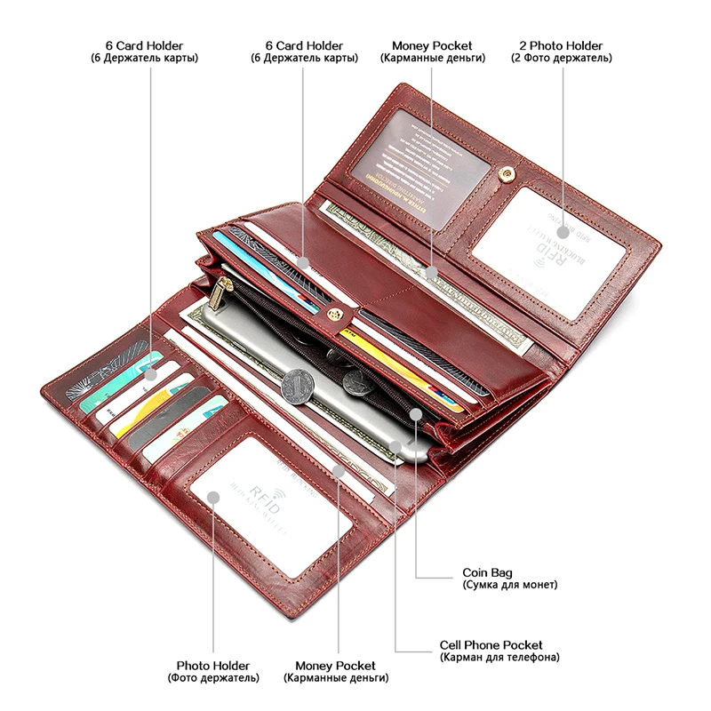 Pаспродажа WESTAL женский кошелек, женский клатч из натуральной кожи, Женский Длинный кошелек для телефона карты, женские кошельки, кошельки для девушек, ...