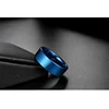 Tigrade 8mm High Polished Tungsten Carbide Rings Men Blue Wedding Rings Male Wedding Engagement Ring Masculine Anels ► Photo 2/5