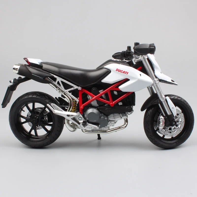 1 12 весы Automaxx Ducat HYPERMOTARD 1100 2010 мотоцикл миниатюры street rider велосипед транспортных средств литья под давлением модель игрушечные лошадки для детей