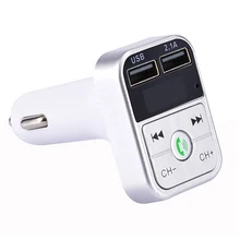 Bluetooth FM передатчик, автомобильный комплект свободные руки автомобильный Стайлинг MP3 музыкальный проигрыватель TF флеш Музыка 5V 2.1A USB Зарядное устройство 12 V-24 V FM модулятор