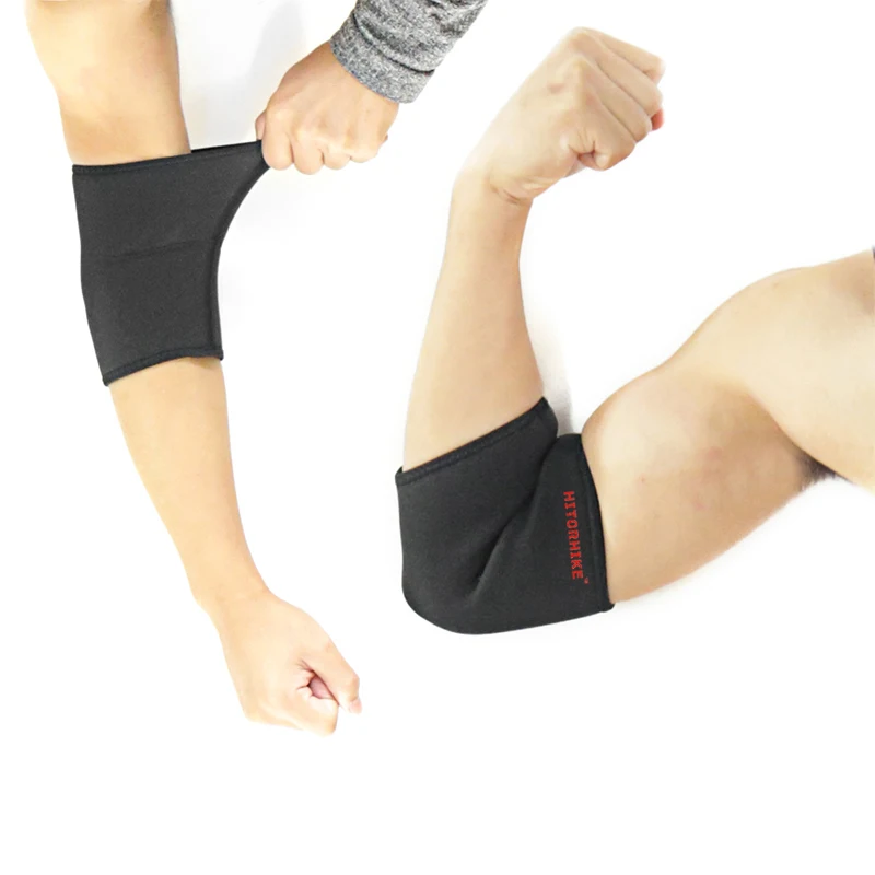 Sports Safety Nylon Elastic Brace Sleeve Elbow Pads for Volleyball