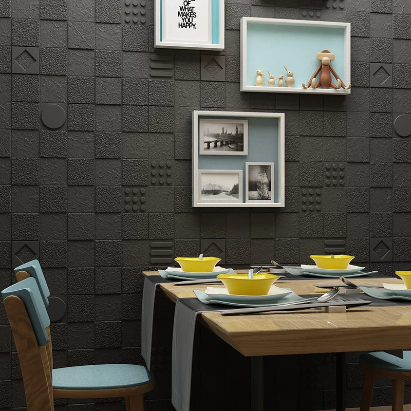 3D наклейка на кирпичную стену самоклеящаяся пена панели Обоев Наклейка для комнаты украшение кухонной стены