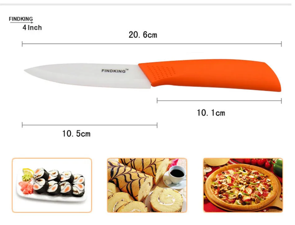 Новое поступление " 4" " 6" дюймов+ Овощечистка керамический нож Высокое качество набор кухонных ножей