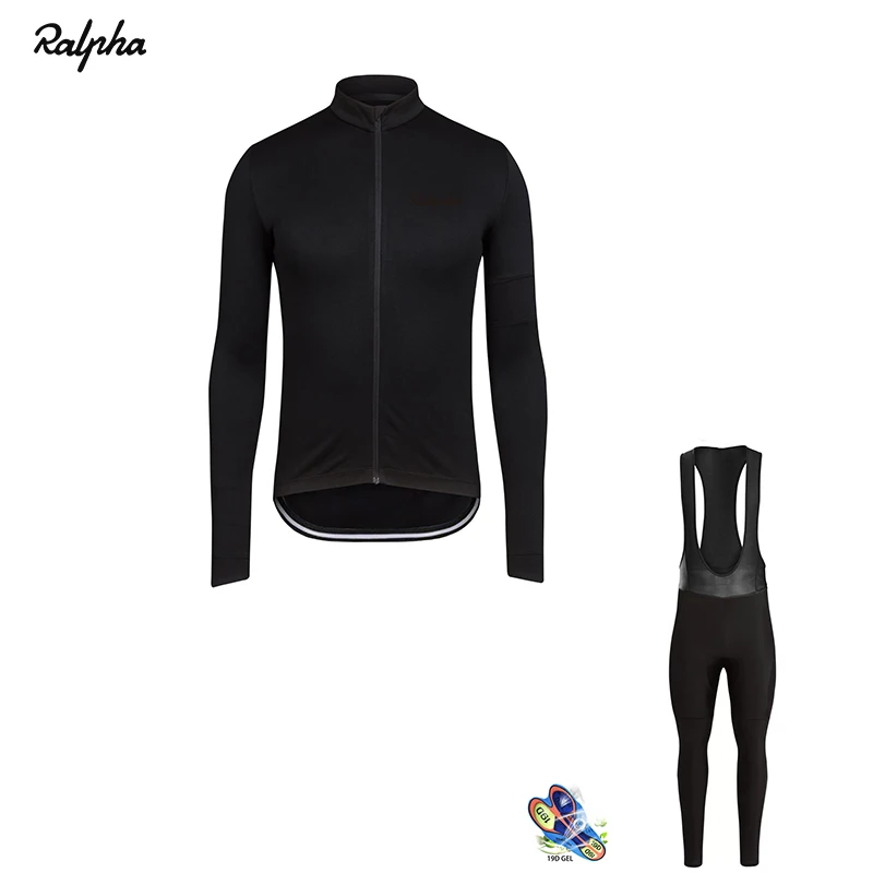 

Ralvpha 2019 Cycling Clothing Set Winter Thermal Fleece Keep warm Men Cycling Jersey Kit Bicycle uniform Ropa Ciclismo Invierno