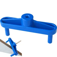 Travail du bois Scribe jauge luminaire mesure ligne règle Doweling gabarit Guide de forage trou de forage connexion jauge centrale mesure