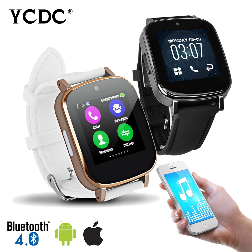YCDC font b SmartWatch b font Z9 Clock Sync Sim Push Message Bluetooth Connectivity Smart Watch