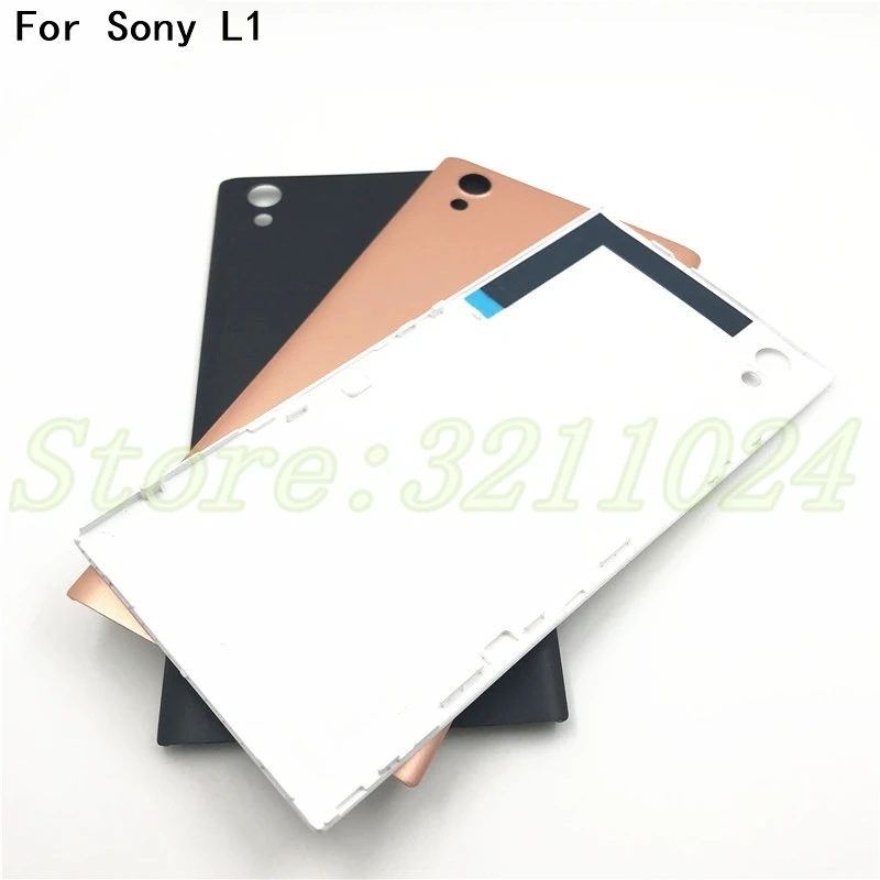New 5.5 inches For Sony Xperia L1 G3311 G3312 G3313 Housing Battery Cover Door Rear Chassis Frame Back Case | Мобильные телефоны и