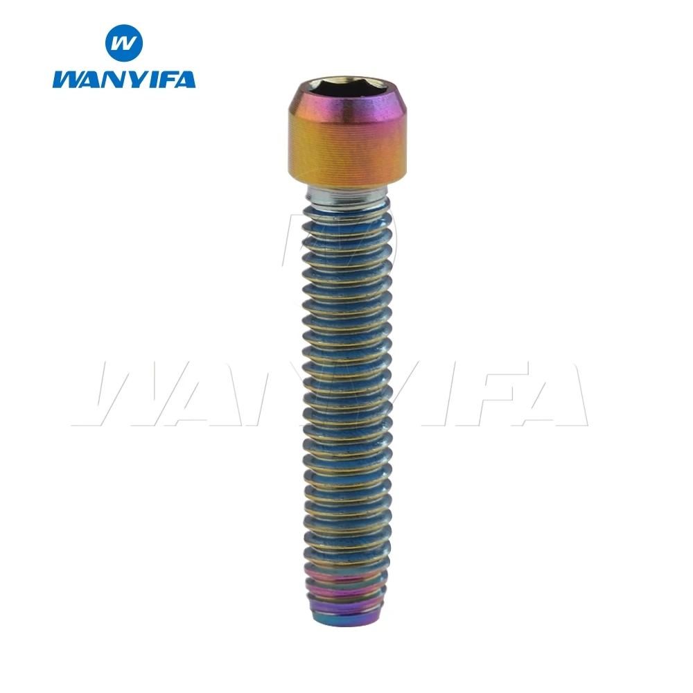 Wanifa Винт С Титановым болтом M4x10 13 5 15 20 25 мм Небольшая головка для велосипеда