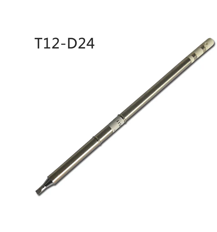 Gudhep 5pcs T12-BC2 D24 B2 K ILS Lead free T12 Replace Soldering Iron Tips for Hakko Soldering Rework Station