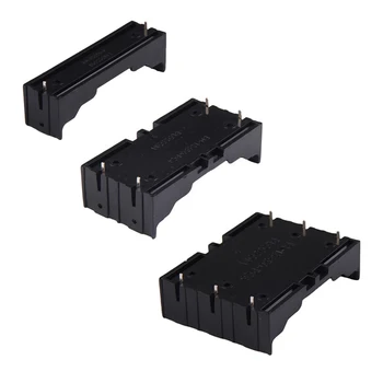 ALLOYSEED ABS 18650 Battery Box Hard Pin Holder 1X 2X 3X 18650 Rechargeable Battery