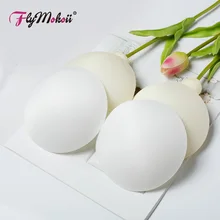 3 пары/Лот, женский купальник с подкладом, аксессуары для интимных вещей, поролоновые чашечки для груди, женский бюстгальтер с подкладом, грудь, бикини, вставка