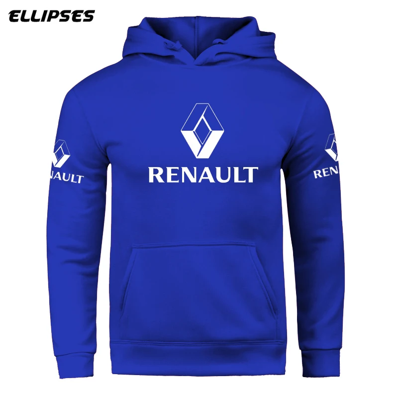 Толстовки с логотипом Renault модная спортивная одежда принтом толстовки для мужчин