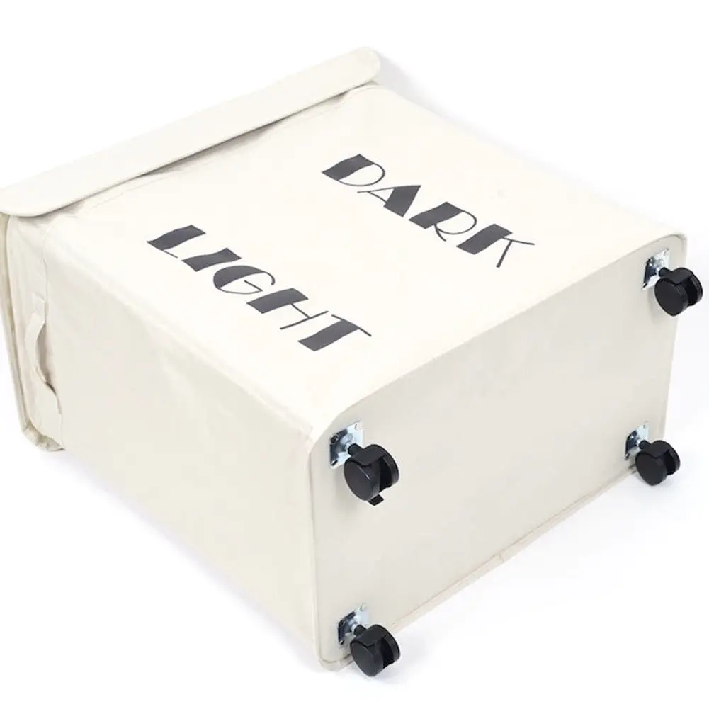 2 القسم سلة الغسيل طوي المتداول الغسيل فارز تعوق صندوق تخزين ملابس سلة بن المنظم حقيبة