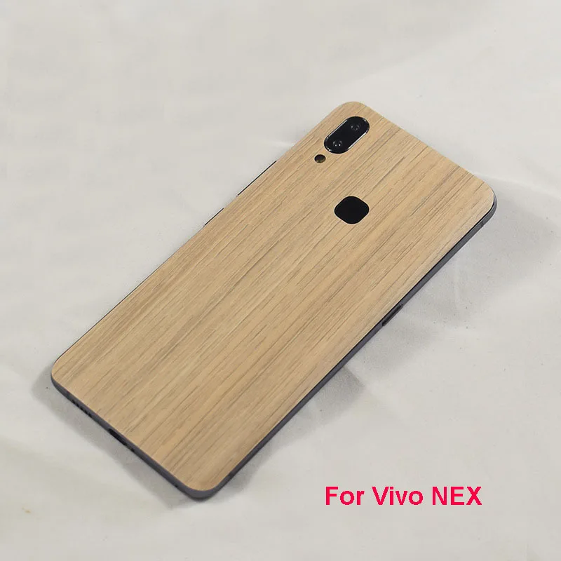 MLLSE Newest High Simulation Wood Grain Sticker 3M Phone Back Paste Sticker For Vivo NEX S Wood Skin Protective Film Sticker (18)