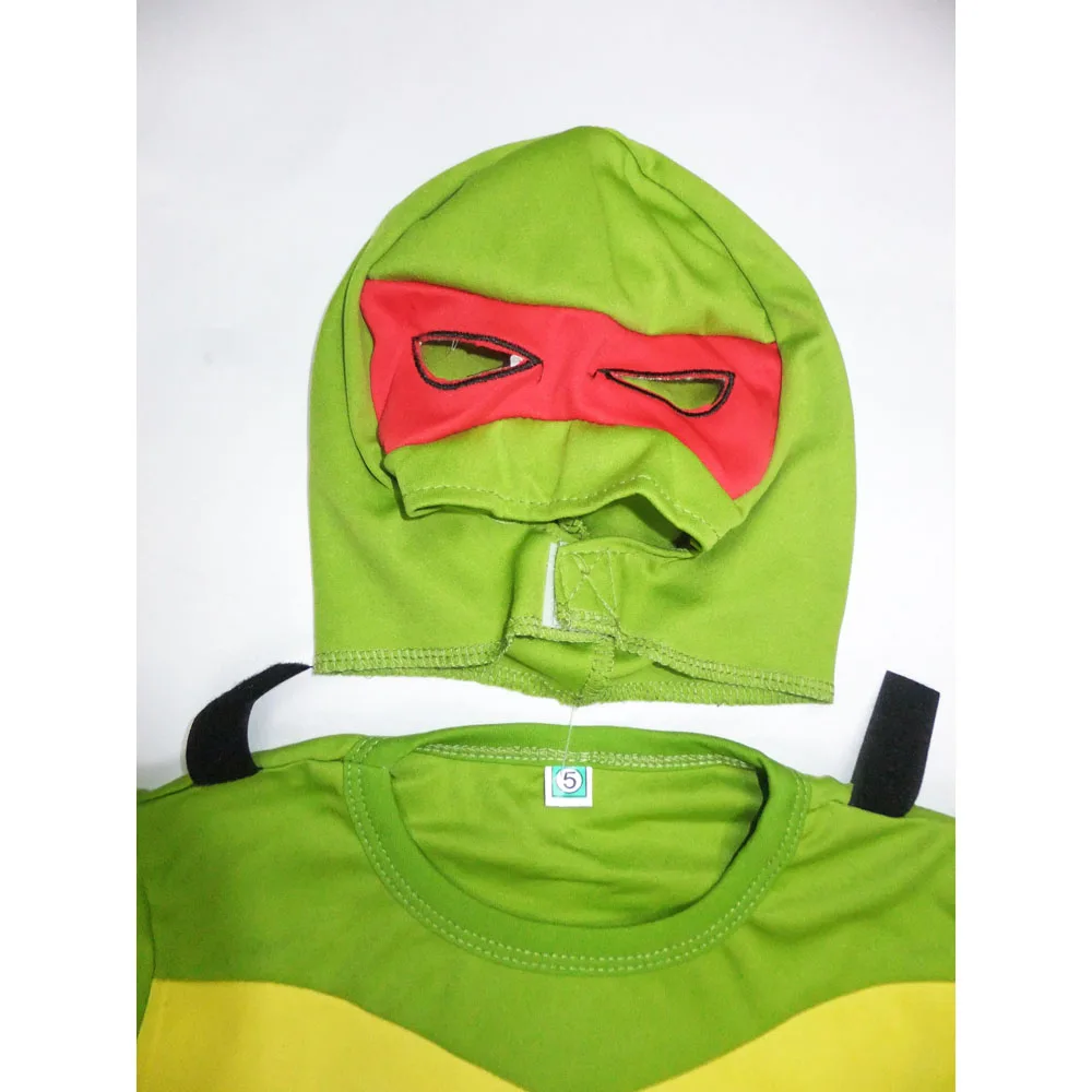 Детский зеленый костюм Leo/Ninja Muscle Ranger Ben The Incredibles, костюм на Хэллоуин для мальчиков, вечерние костюмы для косплея, комплект одежды
