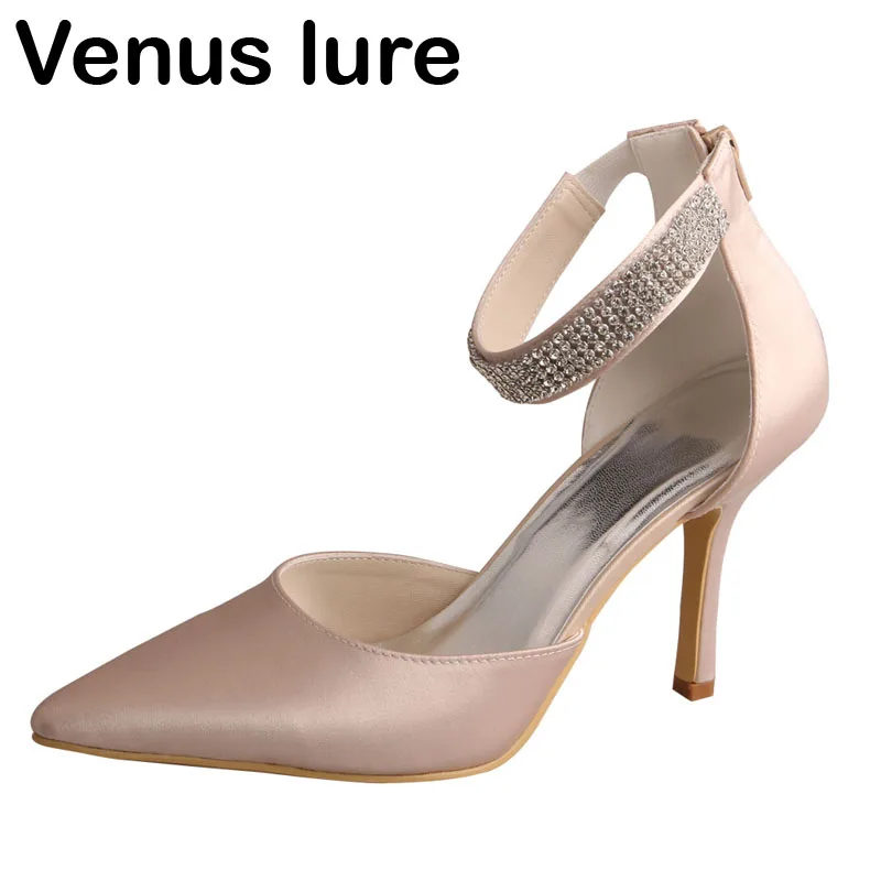 nude court shoes with strap