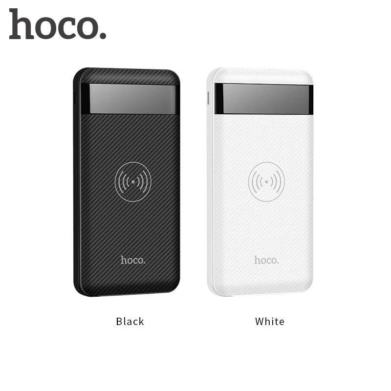 HOCO QI Wireless Charger 10000mah Power Bank Dual USB with Digital Display Portable External Battery For iphone X 8 Samsung S8 HOCO QI Wireless Charger 10000mah Power Bank Dual USB with Digital Display Portable External Battery For iphone X 8 Samsung S8