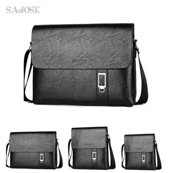 

Crossbody Bags For Men PU Leather Shoulder Bag Male 3-piece set Compound Bag Messenger Bags Men's High Quality Business HandBags