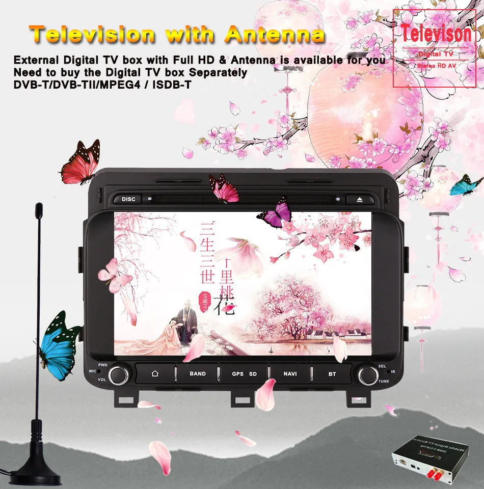 Clearance 8" Octa Core Android 9.0 Car GPS For KIA K5 KIA Optima 2011-2015 Car radio Multimedia NAVI with IPS screen 4Gb Ram+64Gb Rom PX5 8