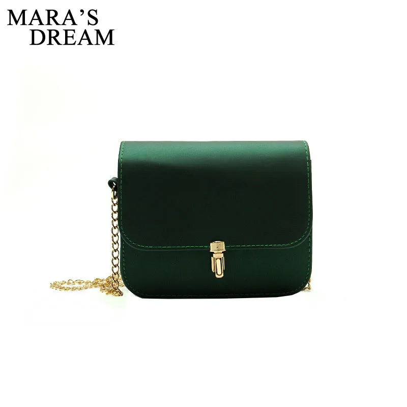 

Mara's Dream 2018 Small Shoulder Bag for Woman PU Leather Hasp Solid Color Fashion Bag Women Crossbody Bags Handbag Clutch Bolsa