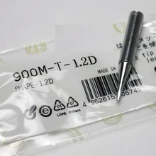 900M-T-1.2D термостойкий бессвинцовый наконечник паяльника для Hakko 936/937 паяльная станция SMD сварка ремонт 10 шт./лот