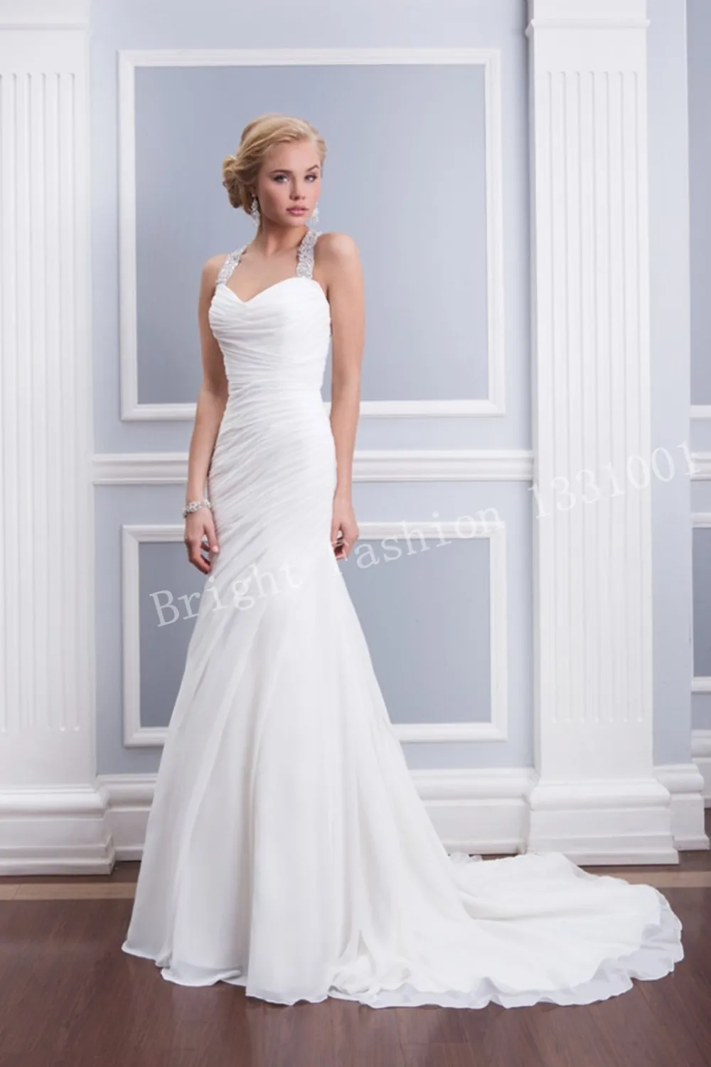 Vestido De Noiva Sexy Sweetheart Simple Bridal Gowns Beaded