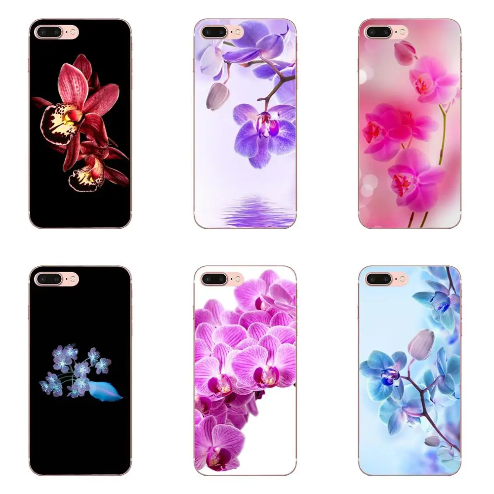 Orchid Flowers Coqeu Soft TPU Case Protective For Xiaomi Redmi Mi Note 7 8 9 SE Pro Lite Go Play | Мобильные телефоны и