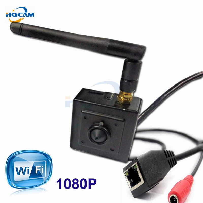 HQCAM 2,0 мегапикселя экшн-камера с Wi-Fi IP Камера 1080 P H.264 безопасность Onvif wifi камера CCTV домашняя ip-камера видеонаблюдения с поддержкой Wi Камера Беспроводной Каме