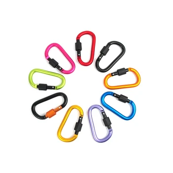 

Tactical Backpack Carabiner Survival Lockable Climbing Carabiners Outdoor Keyring Camping Hanging Bottle Hook