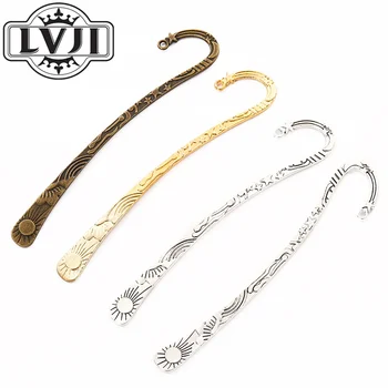 

6pcs Charm vintage bookmark Pendant Zinc Alloy Fit European Necklace DIY Metal Jewelry Findings 5997
